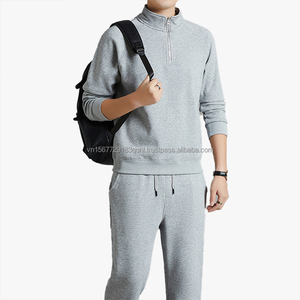 เสื้อสเวตเชิ้ตฟลีซแบบซิปครึ่งตัว รุ่นใหม่ประจำฤดูหนาวปี 2026 แฟชั่นลำลองสำหรับผู้ชาย ปรับแต่งได้ งานปักคุณภาพสูง ชุดกีฬาผู้ชาย อุ่นสบาย - Product Image 2