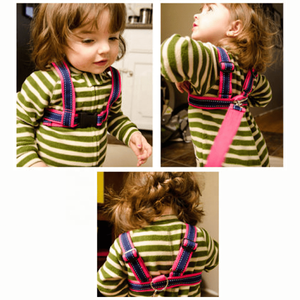 Laisse de marche pour bébé et chien en PET Sensibilisation à l'autisme Laisse en coton Harnais de sécurité pour <span class=keywords><strong>enfant</strong></span> avec bretelles rembourrées - Product Image 6