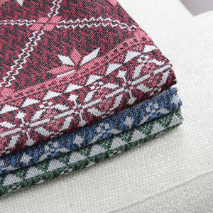 بطانية منسوجة مخصصة بالجملة صديقة للبيئة بطانية جاكار بوهيمية مخصصة - Product Image 5