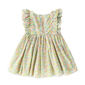 Robe à fleurs pour bébé fille, robe de fête, ventes chaudes, robe décontractée d'été, robes brodées pour enfants - Product Image 2