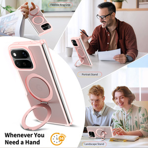 เคส Google Pixel <span class=keywords><strong>11</strong></span> Pro Fold พร้อ<span class=keywords><strong>ม</strong></span>ขาตั้งแบ<span class=keywords><strong>บ</strong></span>วงแหวนพั<span class=keywords><strong>บ</strong></span>ได้ ฝาหลังแข็งใส ป้องกันบานพั<span class=keywords><strong>บ</strong></span> <span class=keywords><strong>บ</strong></span>างเฉีย<span class=keywords><strong>บ</strong></span> กันกระแทก ของแ<span class=keywords><strong>ท</strong></span>้จากโรงงาน ขายส่ง - Product Image 3