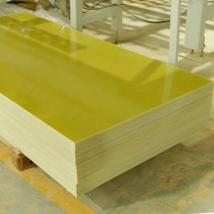 Panneau d'isolation électrique spécialisé de haute qualité Cylaid ROSH certifié résine époxy batterie au lithium jaune modèle 006 1m * 2m - Product Image 2