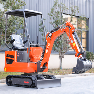 Mini Excavadora Industrial Huayee de 1 Tonelada, Excavadora Pequeña Eficiente con Motor de 5 Cilindros para Proyectos de Ingeniería Europeos - Product Image 2