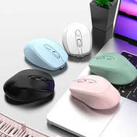 Souris rechargeable BT5.0 Ordinateur portable PC Tablette Souris de jeu Souris de travail Récepteur USB 2.4G Souris pour Macbook Ordinateur portable Souris sans fil