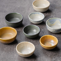 Vente en gros de plats à four en céramique antiadhésifs pour la cuisine, bols à sauce, à crème, à pudding, à soufflé, coupes, ramequins en céramique, 100 ml