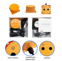 Capteur de niveau d'eau solaire intelligent WiFi SLS Tuya, ultrasonique, câble de 3 m, détecteur de liquide pour réservoir, alarme pour maison et hôtel
