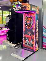 Nouvelle machine de boxe et de kick-boxing au design innovant, machine de jeu d'arcade à monnayeur pour parc d'attractions avec personnalisation gratuite