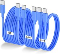 Harga Grosir Pabrik Kabel TPE Tipe C ke Tipe C 1M 2M 3M Kabel Pengisian Cepat Kustomisasi Kabel Data PD untuk Laptop untuk iPhone