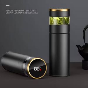 Bouteille d'eau intelligente personnalisée avec logo imprimé, promotion, activité d'entreprise, cadeau d'affaires, thermos avec affichage de la température LED - Product Image 3