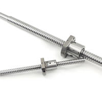 Vis à billes série DFL à bride étroite et double écrou pour CNC