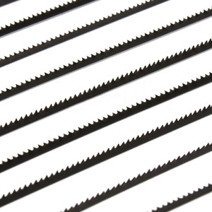12 Cuchillas de Sierra de Calar de 6.5 Pulgadas (168mm) con Pasadores, 15 Dientes, para Herramientas Eléctricas de Carpintería, Acabado de Nitruro - Product Image 3
