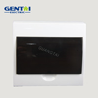 Boîte de distribution en plastique CHA-MS 10 voies, boîte de disjoncteurs 10 voies, coffret MCB