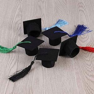 Mini Borlas para Fiesta de Graduación Escolar, Gorro con Tapa de Botella Pequeña - Product Image 3