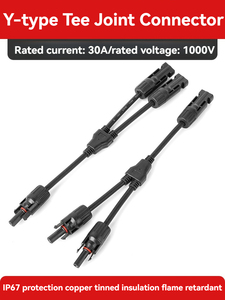 [Certifié CE] Connecteur solaire approuvé TUV, ensemble mâle-femelle, DC 1000V 30A, étanche IP67, prise pour connexion de panneaux solaires photovoltaïques - Product Image 5