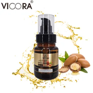 Vicora कम MOQ बनाने अपने ब्रांड के लिए कार्बनिक प्राकृतिक कॉस्मेटिक बाल मॉइस्चराइजिंग argan तेल उपचार बाल
