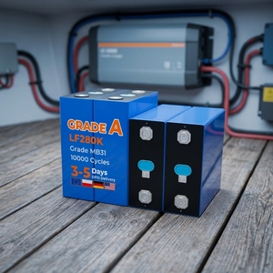 Celda prismática LiFePO4 de 3.2V 280Ah 314Ah, batería de litio recargable para almacenamiento de energía solar doméstica fuera de la red, stock UE DDP - Product Image 1