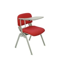 Chaise d'entraînement multifonctionnelle pliable contemporaine avec tablette d'écriture pour la maison, le bureau et l'école