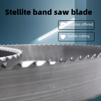 Lame de scie à ruban en stéellite soudée haute fréquence/laser pour le travail du bois, coupe de bois dur, personnalisable, support OEM, Guangdong Chine