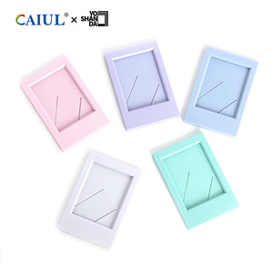 Marco de <span class=keywords><strong>fotos</strong></span> <span class=keywords><strong>Instax</strong></span> mini 13/12 de 3 pulgadas, ecológico, creativo, pequeño, de plástico, para mesa, para bodas/decoración del hogar. - Product Image 5