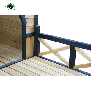 Verkaufsschlager hölzernes Hundebäude Innen- und Außenbereich Haustierhaus-Möbel mit Veranda Welpenhaus - Product Image 4