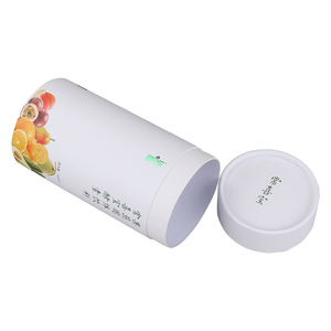 Papel personalizado redonda cilindro de cartón caja de regalo rígida té chino de <span class=keywords><strong>productos</strong></span> con tapas - Product Image 2