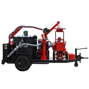 Máquina para Rellenar Grietas <span class=keywords><strong>de</strong></span> Asfalto ENUO ECSM-TE500, <span class=keywords><strong>Sellador</strong></span> <span class=keywords><strong>de</strong></span> Grietas <span class=keywords><strong>de</strong></span> <span class=keywords><strong>Pavimento</strong></span> con Motor y Bomba - Product Image 1