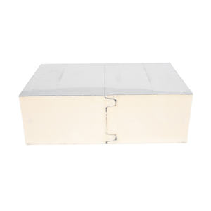 Aislamiento ignífugo XPS <span class=keywords><strong>Poliuretano</strong></span> <span class=keywords><strong>expandido</strong></span> Construcción Pared exterior Paneles sándwich Núcleo de acero Material metálico - Product Image 1