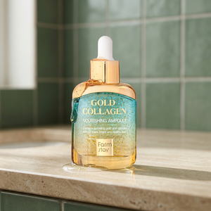 Farmstay Gold Collagen Anti-Aging Nourishing Ampoule 35ml Siero Coreano per la Cura della Pelle del Viso Lozione Tonica - Product Image 3