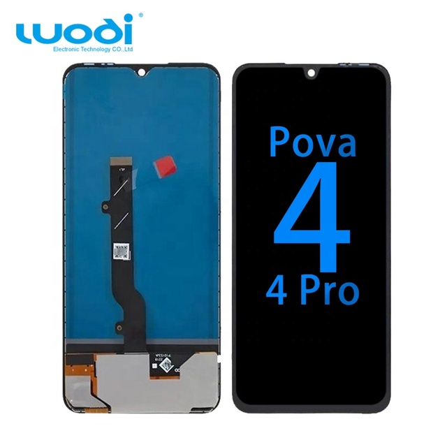 Mobile Phone Lcd for Tecno Pova 4 Pro Display Original Oled Tft Incell Digitizer Assembly