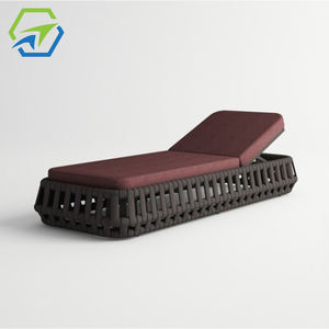 Elegante Lujo PE Patio Daybed Modern Chaise Lounge <span class=keywords><strong>Tumbona</strong></span> <span class=keywords><strong>para</strong></span> Hotel Playa Piscina Jardín <span class=keywords><strong>Terraza</strong></span> Zonas de piscina al aire libre - Product Image 3