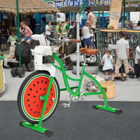 EXI 2026 Fabrikneues Hybrid-Cruiser-Fahrrad für Erwachsene mit Blasenmacher-Pedalgenerator für Party-Unterhaltung und Strandfahrten