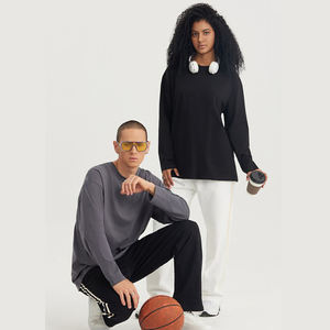 High Quality New Style Long Sleeve <b>T</b>-<b>shirts</b> Long Sleeve <b>T</b>-<b>shirt</b> for Men 100% Cotton Leisure and Comfortable - Product Image 4