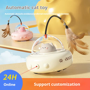 Poisson Princesse 360 Degrés Rotation LED Laser Chat Jouet Automatique Interactif Smart Pet Cataire Jouets pour Chats - Product Image 2