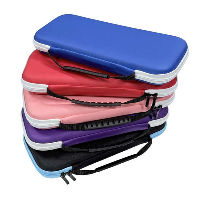 For Switch 2 Portable EVA Carrying Case for Nintendo Switch 2 Large Capacity Zipper Game Card Organizer with Protection Features