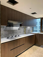 Buffet d'appoint en bois traditionnel personnalisé, meuble de rangement modulaire pour îlot de cuisine et salle à manger