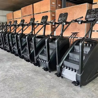 Appareil de fitness commercial créatif pour salle de sport : simulateur d'escalade en métal pour exercices de gym
