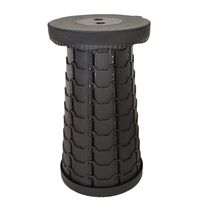Tabouret pliant robuste amélioré Capacité de charge 400 lb Tabouret pliable portable Tabouret rétractable pour le camping la pêche la randonnée le barbecue