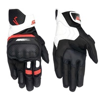 Gants de course d'été en microfibre, anti-chute, résistants à l'usure, en cuir, pour moto, compatibles écran tactile