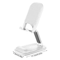Support de téléphone portable pour bureau, support de téléphone réglable en hauteur et en angle