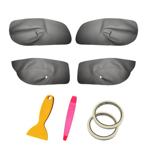 Kits de molduras de puerta para Volkswagen Golf de 4 puertas, paneles de puerta de cuero con manivela manual y herramientas de instalación - Product Image 1
