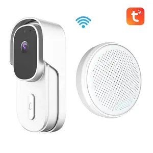 Tuya Wireless Video Doorbell Hot Christmas Night Vision Blink Buzzer Outdoor Indoor Video Doorbell