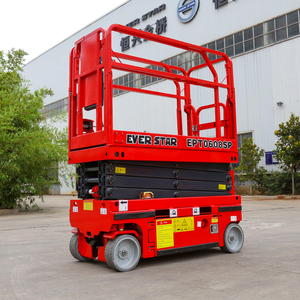 CE Certified 12m Electric Scissor Lift Self-Propelled 500kg Hydraulic Scissors Lift for Indoor Outdoor <b>Construction</b> - Product Image 1