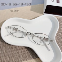 Nouvelle monture de lunettes pleine monture GM Diamant 2025, design GLEA Box, style punk, pour femmes, sans correction, personnalisée et de niche