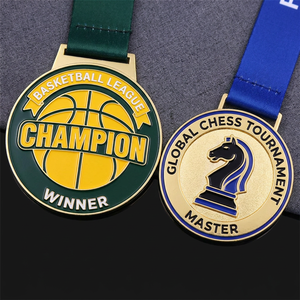 Concevez votre propre médaille en métal personnalisée, alliage de zinc, 3D, pour marathon 5K, football, taekwondo, <span class=keywords><strong>natation</strong></span>, prix de la course, médailles sportives - Product Image 1