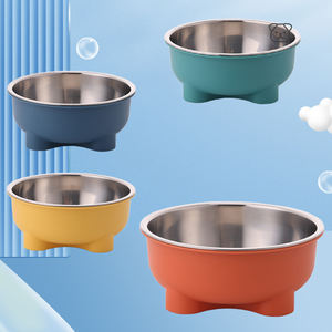 Mangkuk Makan dan Minum Hewan Peliharaan Plastik, Mangkuk Makan Anjing dan Kucing untuk Makan - Product Image 4