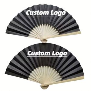Elegant 21cm Bamboo Folding Paper <b>Fan</b> with Lightweight Bmaboo Handle Portable Chinese <b>Hand</b> <b>Fan</b> for Party Decorations - Product Image 3