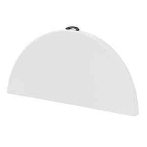 Tables rondes pliantes en plastique blanches pour événements, banquets, réceptions et mariages en plein air, 4 pieds, <span class=keywords><strong>6</strong></span> <span class=keywords><strong>personnes</strong></span>, vente en gros - Product Image 5