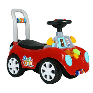 Vélo d'équilibre à 4 roues à <span class=keywords><strong>batterie</strong></span> en plastique avec fonctions de glisse <span class=keywords><strong>pour</strong></span> les tout-petits de 2 à 4 ans - Product Image 1