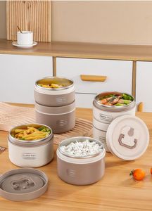 Trung Quốc Nhà sản xuất 304 thép không gỉ Bento Box Set nhiều lớp ăn trưa ấm hơn với heatable <span class=keywords><strong>container</strong></span> thực phẩm và túi - Product Image 5