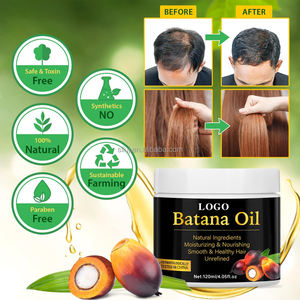 Aceite de Batana Crudo para el Crecimiento del Cabello por el Dr. Sebi, Pasta de Aceite Orgánico Crudo de Honduras, 100% Puro y Natural, Batana Previene la Caída del Cabello - Product Image 3